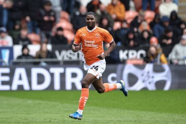 Blackpool 'dan Odel Offiah, 21 Mart 2025' te Bloomfield Road, Blackpool 'da oynanan Blackpool-Bolton Wanderers maçında