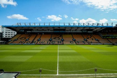 Carrow Yolu 'nun, 29 Mart 2025' te İngiltere 'nin Carrow Road şehrinde oynanan Norwich City-West Bromwich Albion maçından önceki genel görünümü