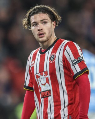 Sheffield United takımından Callum O 'Hare 28 Mart 2025' te Sheffield United ile Coventry City arasında oynanan maçta