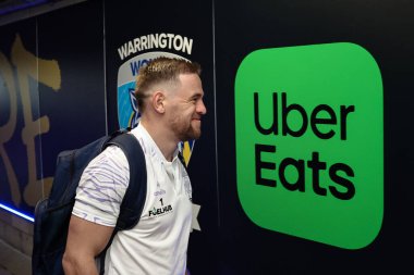 Warrington Wolves takımından Matt Dufty, 28 Mart 2025 'te Warrington Wolves - Leeds Rhinos maçında Halliwell Jones Stadyumu, Warrington, İngiltere' de karşılaşacak.