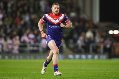 Wakefield Trinity 'den Ky Rodwell Betfred Süper Lig 6. raundunda Leigh Leopards' a karşı Wakefield Trinity Leigh Spor Köyü, Leigh, İngiltere, 28 Mart 2025