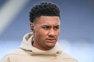 Aston Villa 'dan Ollie Watkins, 30 Mart 2025' te Birleşik Krallık 'ın Preston kenti Deepdale' de Preston North End - Aston Villa çeyrek finalleri sırasında stadyuma geldi.