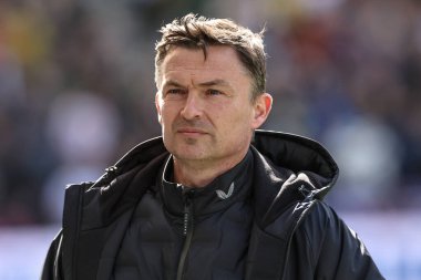 Preston North End 'in Paul Heckingbottom teknik direktörü Emirates FA Cup çeyrek final maçında Preston North End - Aston Villa Deepdale, Preston, İngiltere, 30 Mart 2025