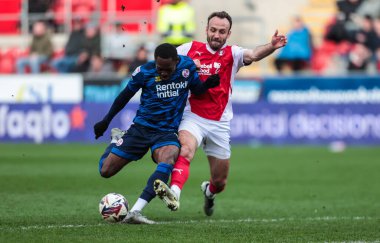 Crawley Town 'dan Rushian Hepburn-Murphy' nin 29 Mart 2025 'te New York Stadyumu' nda oynanan Sky Bet 1 maçında gol atma şansı var.