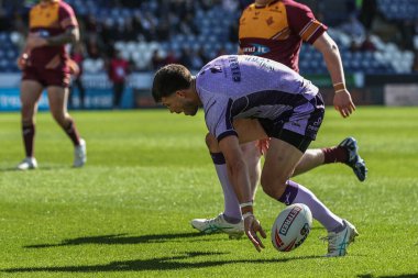 Hull KR 'dan Oliver Gildart, 30 Mart 2025' te John Smith 'in Stadyumu' nda oynanan 6. Betfred Süper Lig karşılaşmasında Huddersfield Giants 'a karşı Hull KR maçına çıkıyor.