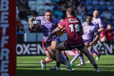 Hull KR 'dan Elliot Minchella, 30 Mart 2025' te John Smith Stadyumu, Huddersfield, Birleşik Krallık 'ta oynanan 6.