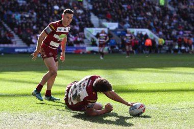 Wigan Warriors takımından Sam Walters 30 Mart 2025 'te Wigan Warriors ile Salford Red Devils arasındaki Betfred Süper Lig maçında 36-0' lık skora ulaştı.