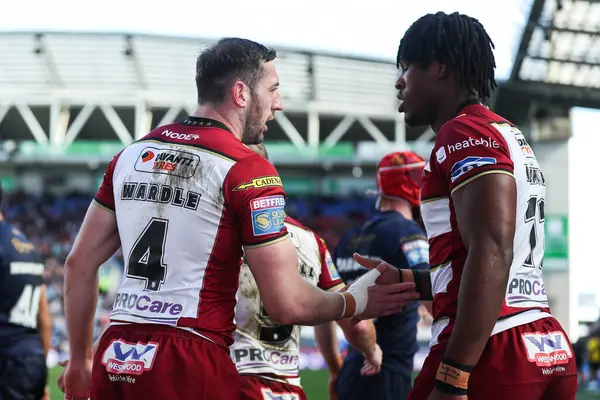 Wigan Warriors 'dan Jake Wardle, 30 Mart 2025' te İngiltere 'nin Wigan şehrinde oynanan The Brick Community Stadyumu' nda oynanan 6.