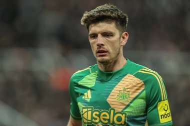 Newcastle United 'dan Nick Pope Premier League karşılaşmasında Newcastle United ile Brentford arasındaki St.James' s Park, Newcastle, İngiltere, 2 Nisan 2025