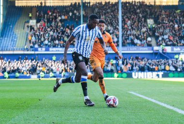 Sheffield 'li Anthony Musaba, 5 Nisan 2025' te Sheffield Wednesday, Hillsborough, Sheffield City 'de Hull City' ye karşı oynanan Gökyüzü İddia Şampiyonası maçında çarpışacak.