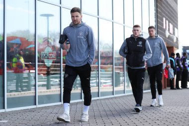 Blackpool 'dan Lee Evans, 5 Nisan 2025' te İngiltere 'nin Rotherham Stadyumu' nda oynanan 1.