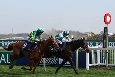 Jonjo ONeill JR tarafından sürülen Wellington Kemeri, 4 Nisan 2025 'te Aintree Yarış Pisti' nde düzenlenen Randox Grand National 2025 Kadınlar Günü 'nde William Hill Handicap Engelli Engellisini kazandı.