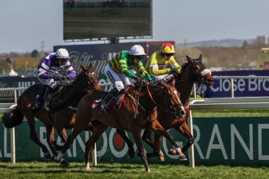 Mark Walsh tarafından sürülen Dürüstlük Politikası, 5 Nisan 2025 tarihinde Aintree Yarış Pisti, Liverpool, Birleşik Krallık 'ta düzenlenen Randox Grand National 2025 Günü' nde 13: 55 Turners Mersey Novices 'Engeli kazandı.