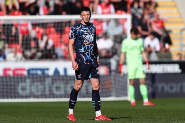 Blackpool takımından Oliver Casey 5 Nisan 2025 'te New York Stadyumu' nda oynanan maçta Rotherham United ile Blackpool karşılaşacak.