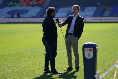 Gök yüzü sporları yarışması öncesinde Luton Town - Leeds United maçı var. Kenilworth Road, Luton, İngiltere, 5 Nisan 2025