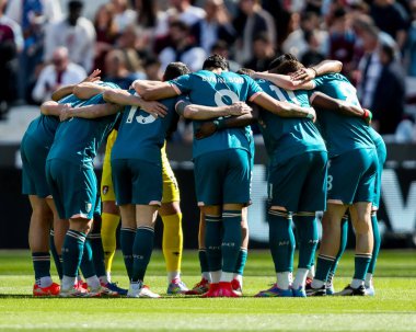 AFC Bournemouth, Premier Lig karşılaşması öncesinde Londra 'daki Bournemouth' a karşı 5 Nisan 2025 'te oynanan karşılaşmaya katıldı.