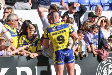 Warrington Wolves 'dan Danny Walker, Betfred Challenge Kupası çeyrek final maçı sırasında Warrington Wolves St. Helens' e karşı Halliwell Jones Stadyumu, Warrington, İngiltere, 6 Nisan 2025