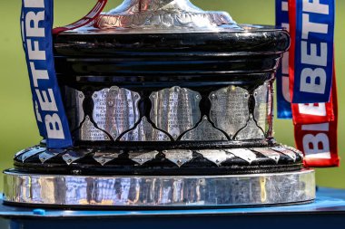 Betfred Chllenge Kupası Kupası Kupası Çeyrek Final Maçı Warrington Wolves St. Helens 'e karşı Halliwell Jones Stadyumu, Warrington, İngiltere, 6 Nisan 2025
