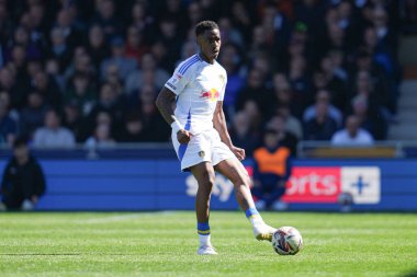 Leeds United takımının Jnior Firpo 'su Luton Town - Leeds United maçında 5 Nisan 2025' te Kenilworth Road, Luton, İngiltere 'de karşılaştı.