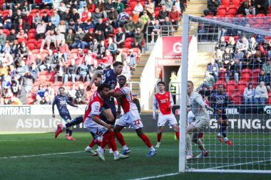 Blackpool 'dan Jake Beesley, 5 Nisan 2025' te İngiltere 'nin Rotherham Stadyumu' nda oynanan Sky Bet Ligi 1 karşılaşmasında gol atma şansına sahip.