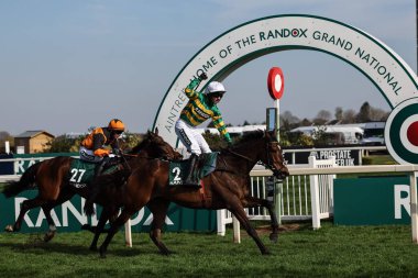 MP Walsh tarafından binilen ve Willie Mullins tarafından eğitilmiş olan beyefendi De Mee, Birleşik Krallık 'ın Liverpool şehrinde düzenlenen Randox Grand National 2025 Kadınlar Yarış Günü sırasında İngiltere' nin Prostat Destekleyici Prostat Kanseri Topham Handikap Chase yarışını kazandı.