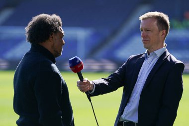 Gök yüzü sporları yarışması öncesinde Luton Town - Leeds United maçı var. Kenilworth Road, Luton, İngiltere, 5 Nisan 2025