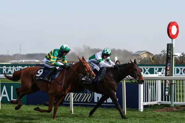 Jonjo ONeill JR tarafından sürülen Wellington Kemeri, 4 Nisan 2025 'te Aintree Yarış Pisti' nde düzenlenen Randox Grand National 2025 Kadınlar Günü 'nde William Hill Handicap Engelli Engellisini kazandı.