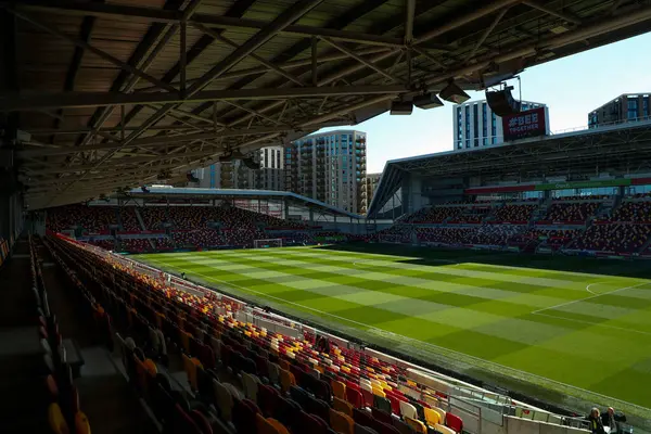 Premier League maçından önce Gtech Community Stadyumu 'nun genel bir görüntüsü Brentford Chelsea' ye karşı Gtech Community Stadyumu, Londra, 6 Nisan 2025