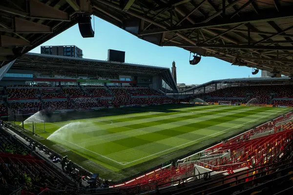 Premier League maçından önce Gtech Community Stadyumu 'nun genel bir görüntüsü Brentford Chelsea' ye karşı Gtech Community Stadyumu, Londra, 6 Nisan 2025