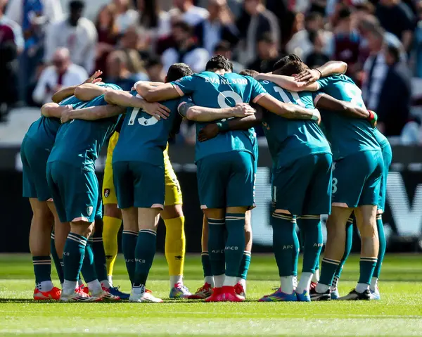 AFC Bournemouth, Premier Lig karşılaşması öncesinde Londra 'daki Bournemouth' a karşı 5 Nisan 2025 'te oynanan karşılaşmaya katıldı.