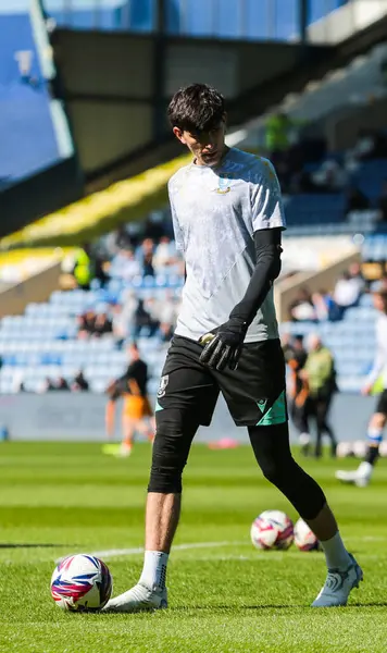 James Beadle Sheffield Çarşamba kalecisi maç öncesi ısınma maçında Sheffield Çarşamba günü Hillsborough, Sheffield, İngiltere 'de Hull City' ye karşı 5 Nisan 2025