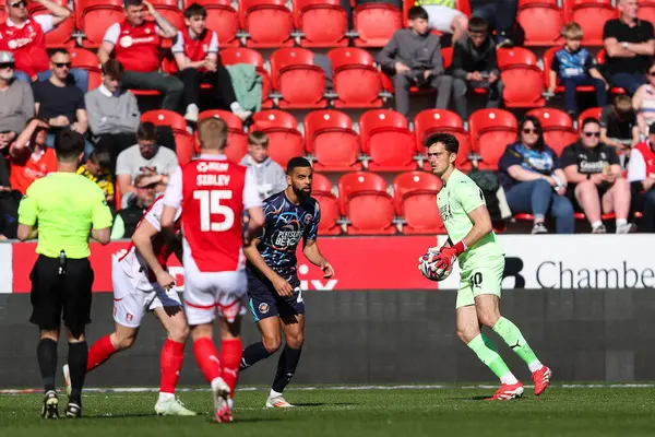 Blackpool takımından Harry Tyrer 5 Nisan 2025 'te New York Stadyumu' nda oynanan maçta Rotherham United ile Blackpool karşılaşacak.