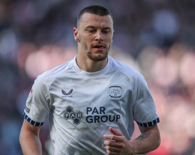 Preston North End 'den Milutin Osmaji Sky Bet Şampiyonası' nda Preston North End Stoke City 'ye karşı 5 Nisan 2025