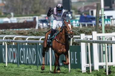 Darragh O 'Keeffe' nin sürdüğü HiddenValley Gölü 15: 05 Ivy Liverpool Hurdle 'ı 5 Nisan 2025' te Aintree Yarış Pisti, Liverpool 'da düzenlenen Randox Grand National 2025 Ulusal Günü sırasında kazandı.