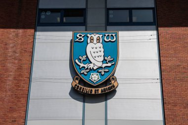 Hillsborough Stadyumu 'nun, 5 Nisan 2025' te Sheffield Wednesday ile Hull City arasındaki Sky Bet Şampiyonası öncesinde genel bir görüntüsü var.