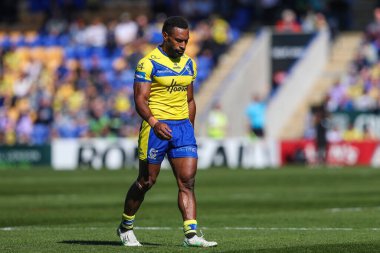 Warrington Wolves 'tan Rodrick Tai Betfred Challenge Kupası çeyrek final maçı sırasında Warrington Wolves St. Helens' e karşı Halliwell Jones Stadyumu, Warrington, İngiltere, 5 Nisan 2025