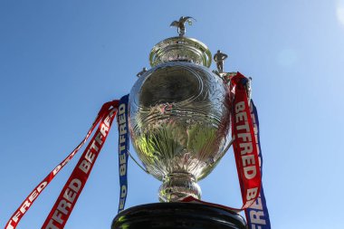 Betfred Challenge Kupası çeyrek final maçı sırasında Warrington Wolves St. Helens 'a karşı Halliwell Jones Stadyumu, Warrington, İngiltere, 5 Nisan 2025