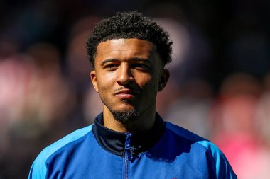 Chelsea 'den Jadon Sancho, Premier League maçından önce 6 Nisan 2025' te Londra 'daki Gtech Community Stadyumu' nda Brentford Chelsea 'ye karşı sıralanır.