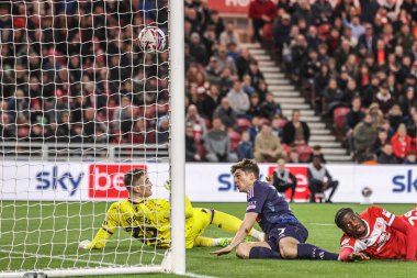Leeds United takımından Daniel James, Middlesbrough - Leeds United maçında 8 Nisan 2025 'te Riverside Stadyumu, Middlesbrough, İngiltere' de oynanan maçta 0-1 berabere kaldı.