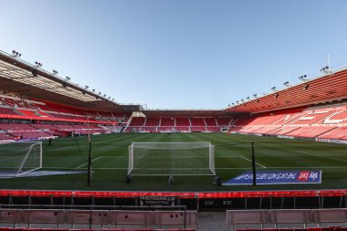 Riverside Stadyumu, Middlesbrough - Leeds United karşılaşması öncesinde 8 Nisan 2025 'te Riverside Stadyumu, Middlesbrough, Birleşik Krallık