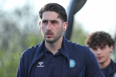 Wycombe Wanderers takımından Franco Ravizzoli, 8 Nisan 2025 'te John Smith Stadyumu' nda Huddersfield Town ile Wycombe Wanderers arasındaki Sky Bet 1 maçı öncesinde stadyuma geldi.