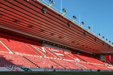 Riverside Stadyumu, Middlesbrough - Leeds United karşılaşması öncesinde 8 Nisan 2025 'te Riverside Stadyumu, Middlesbrough, Birleşik Krallık