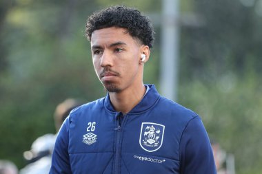 Huddersfield Town 'dan Ruben Roosken, 8 Nisan 2025' te John Smith Stadyumu 'nda Huddersfield Town ile Wycombe Wanderers arasındaki Sky Bet 1 maçı öncesinde stadyuma geldi.