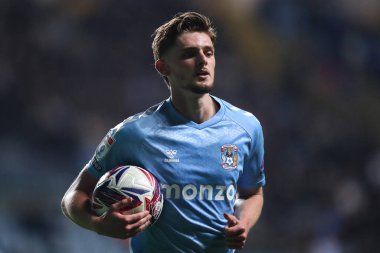 Coventry City 'den Jack Rudoni, Coventry City, Coventry Building Society Arena' da Coventry City ve Portsmouth maçında, 9 Nisan 2025