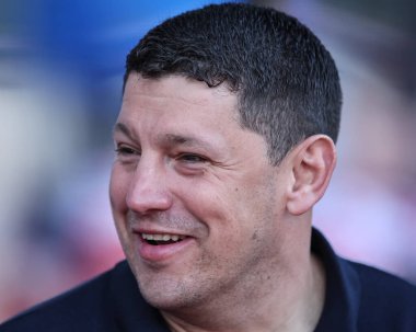 Matt Peet Wigan Warriors 'un koçu Betfred Süper Lig 7. Raundunda Hull KR, Wigan Warriors' a karşı Sewell Group Craven Park, Kingston üzerine Hull, Birleşik Krallık, 11 Nisan 2025