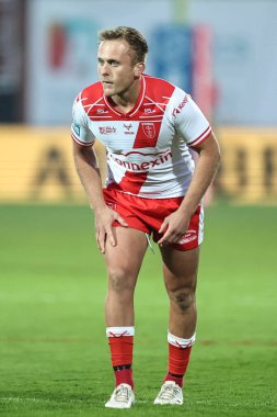 Hull KR 'dan Jez Litten, Betfred Süper Lig 7. Raundunda Hull KR, Wigan Warriors' a karşı Sewell Group Craven Park, Kingston üzerine Hull, İngiltere, 11 Nisan 2025