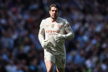 Manchester City 'den Stefan Ortega 12 Nisan 2025 tarihinde Etihad Stadyumu' nda oynanan Premier League maçında Ederson 'ın yerini aldı.