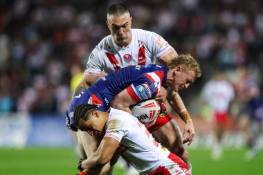 Wakefield Trinity 'den Lachlan Walmsley, 11 Nisan 2025' te St Helens vs Wakefield Trinity 'de oynanan Betfred Süper Lig 7.