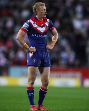 Wakefield Trinity 'den Lachlan Walmsley Betfred Süper Lig 7. Raundunda St Helens, Wakefield Trinity' ye karşı Tam Wicked Stadyumu, St Helens, İngiltere, 11 Nisan 2025