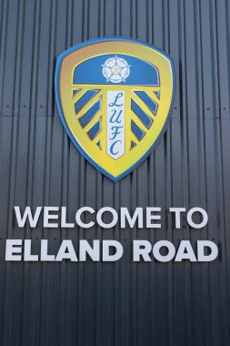 Elland Road 'un, 12 Nisan 2025' te Leeds United ve Preston North End arasında oynanan Sky Bet Şampiyonası öncesi genel görüntüsü.